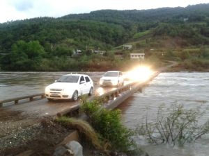 Ponte que liga Bento e Cotiporã é liberada para tráfego de veículos