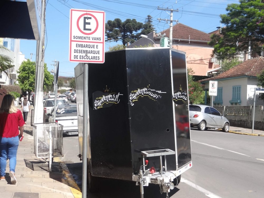 Food Truck em local proibido no Centro de Garibaldi
