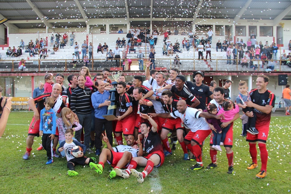 Definidos os campeões do Municipal de Futebol de Garibaldi