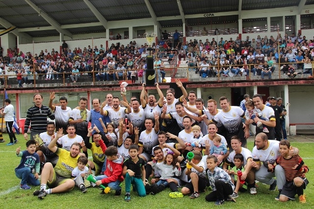 Definidos os campeões do Municipal de Futebol de Garibaldi