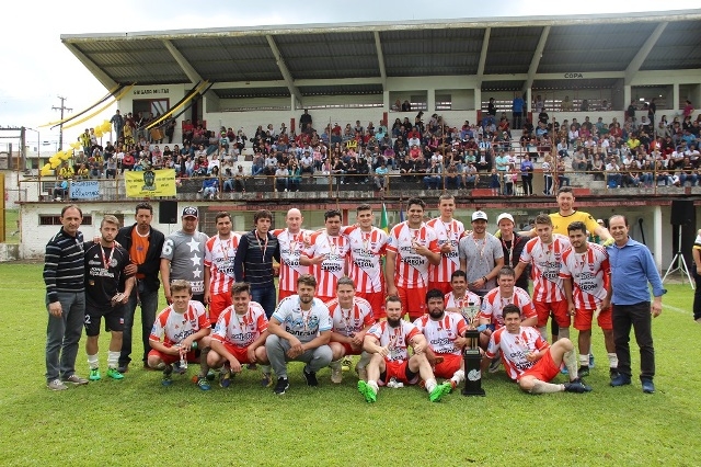 Definidos os campeões do Municipal de Futebol de Garibaldi