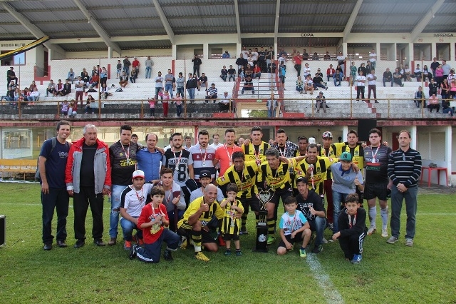 Definidos os campeões do Municipal de Futebol de Garibaldi