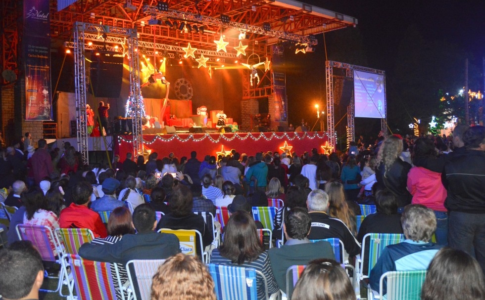 Evento natalino atrai grande público em Carlos Barbosa