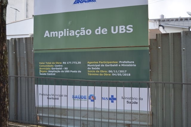 Inicia a reforma em duas unidades básicas de saúde em Garibaldi