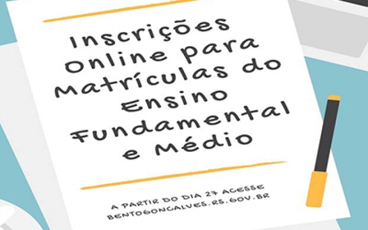 Inscrições online agilizam matrículas na rede municipal de ensino de Bento