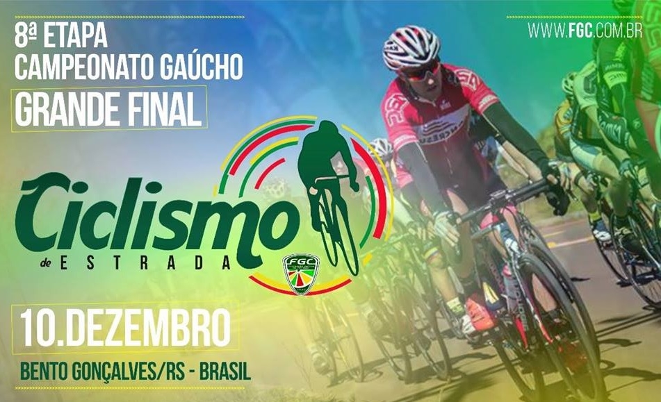 Bento Gonçalves sedia a 8ª etapa do Campeonato Gaúcho de Ciclismo de Estrada