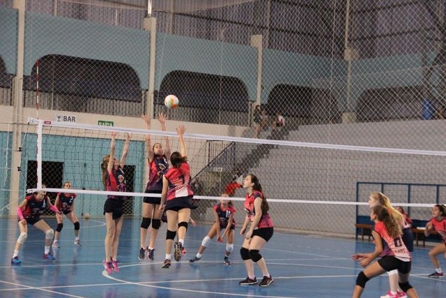 Final do municipal de vôlei em Garibaldi