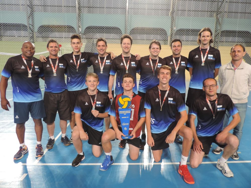 Definidos os campeões do municipal de voleibol