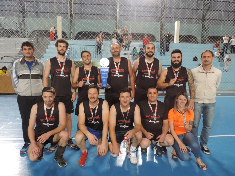 Definidos os campeões do municipal de voleibol