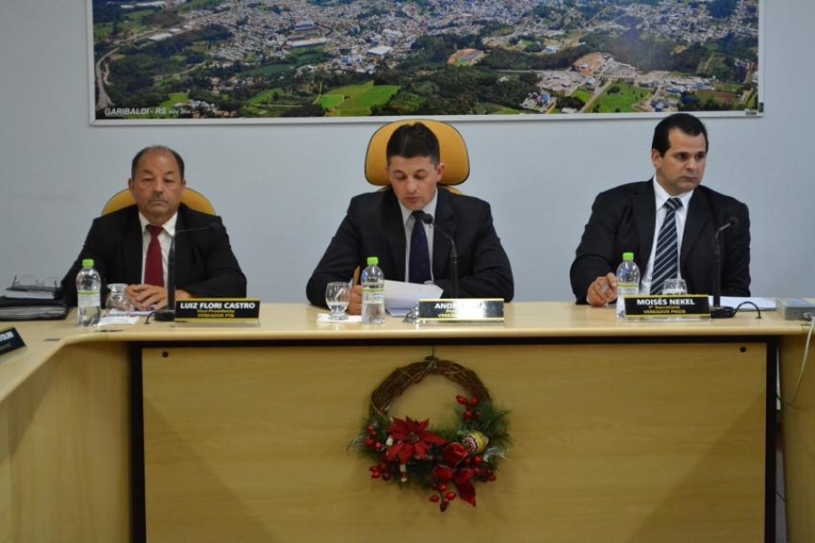 Nova Mesa Diretora da Câmara de Garibaldi foi eleita