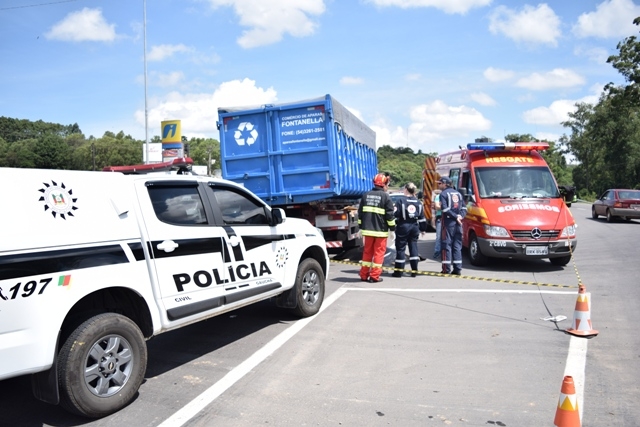 Homem morre após ser atropelado na BR-470 em Garibaldi