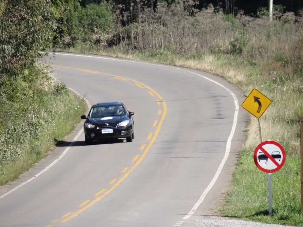 No Vale dos Vinhedos Testamos o Renault Fluence