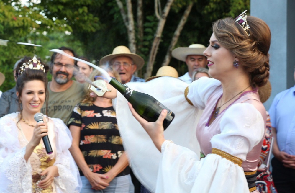 Vindima no Vale dos Vinhedos é aberta em evento no Vila Michelon