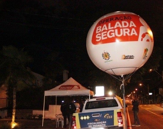 Em Bento, Balada Segura abordou quase 200 veículos em Janeiro