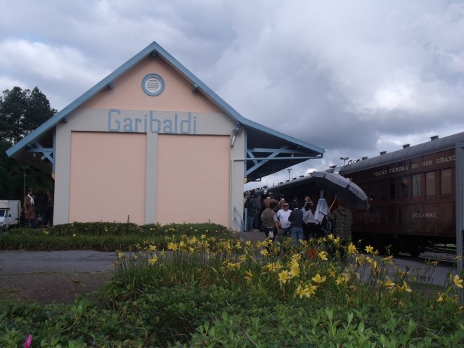 Obras no Parque da Estação em Garibaldi seguem sem data de início