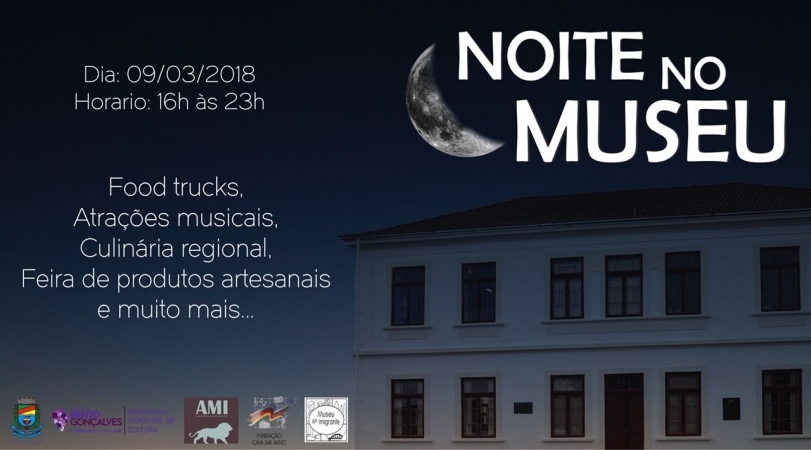 Museu do Imigrante em Bento promove "Noite do Museu".