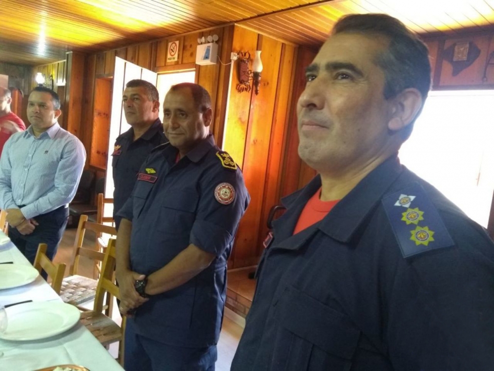 Comandante Geral dos Bombeiros Militares visita Bento Gonçalves