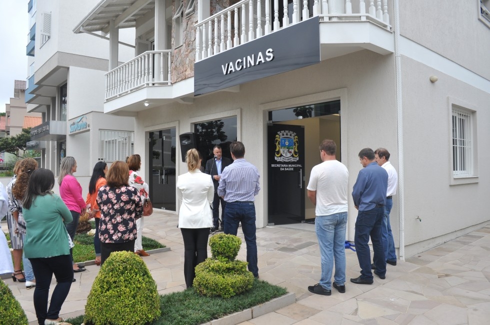 Inaugurada em Carlos Barbosa nova Sala de Vacinas