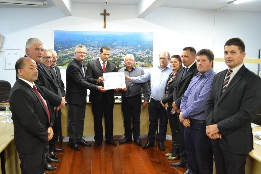 Hospital São Pedro recebe Voto de Louvor da Câmara de Garibaldi