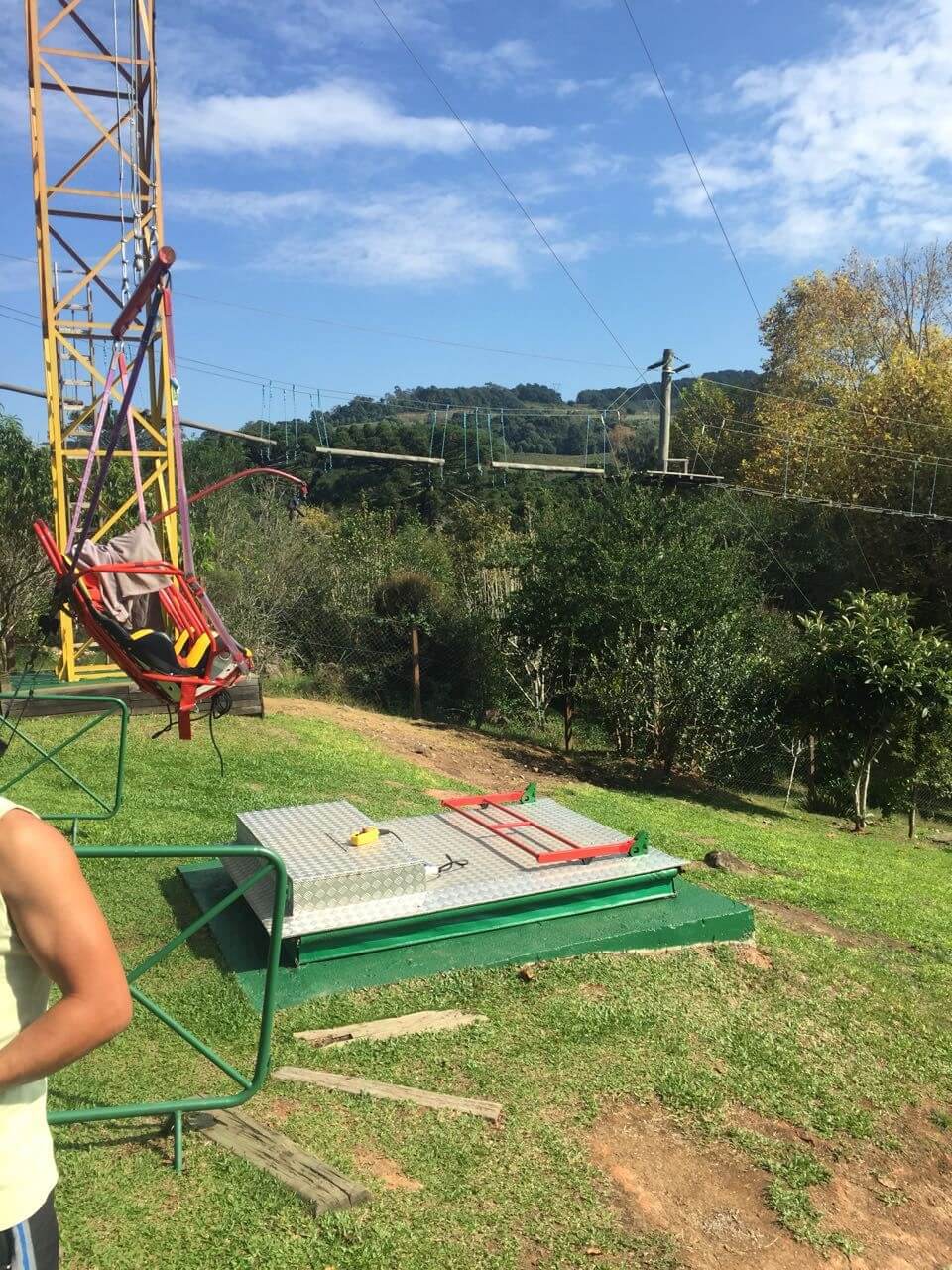 Parque de aventuras em Bento Gonçalves é vistoriado pela Polícia Cívil