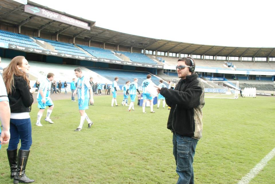 Gremistas de Garibaldi jogam no Estádio Olímpico