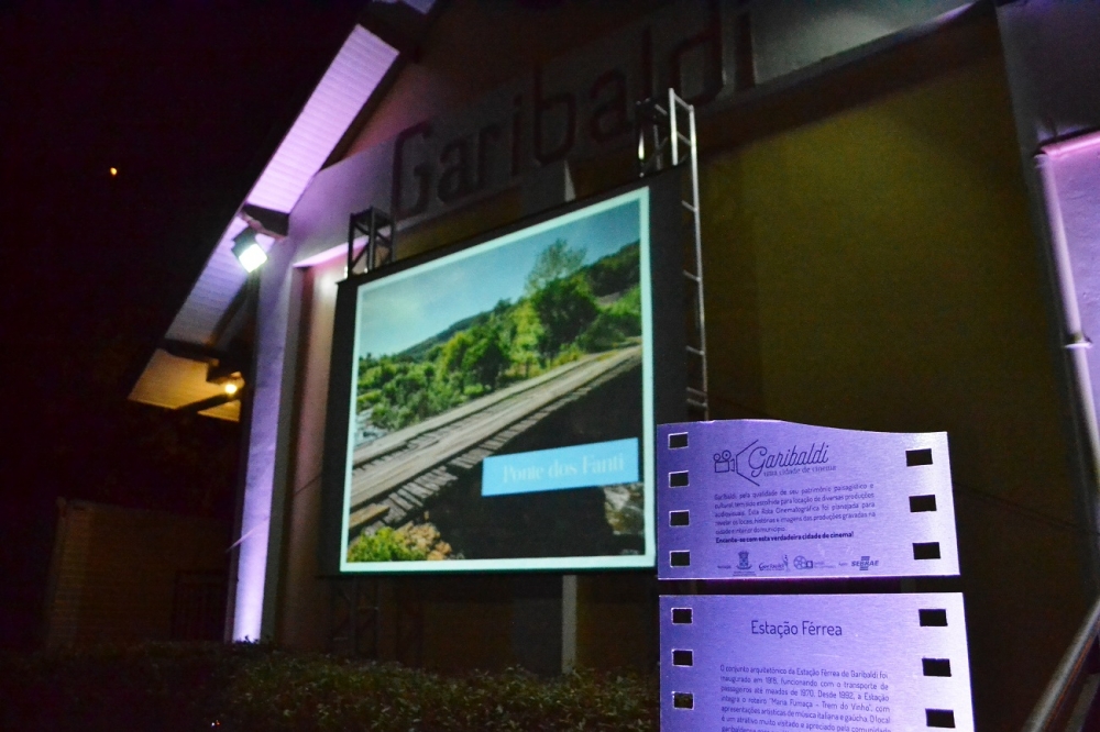 Rota Cinematográfica é lançada em Garibaldi