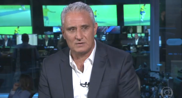 Em entrevista ao Jornal Nacional, técnico Tite fala de Garibaldi