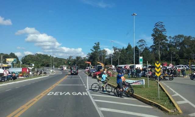 Acesso Norte de Bento Gonçalves está bloqueado por tempo indeterminado