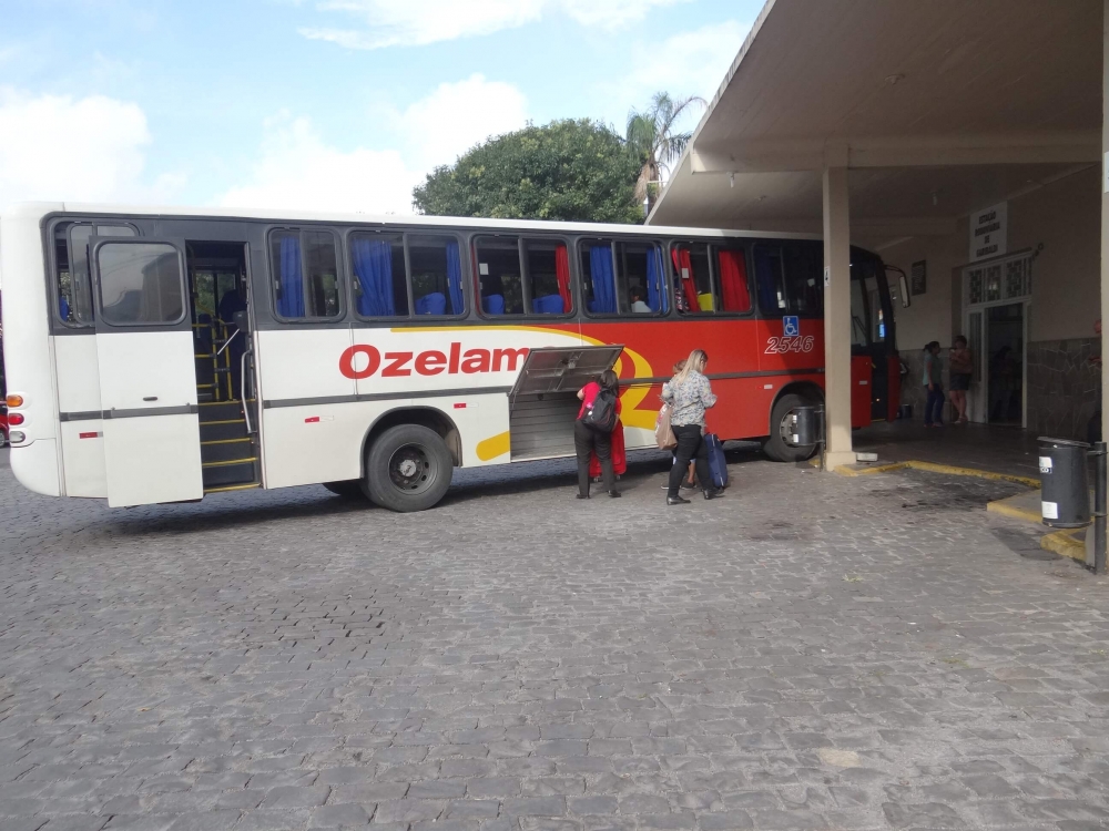 Algumas viagens com ônibus intermunicipais estão sendo canceladas