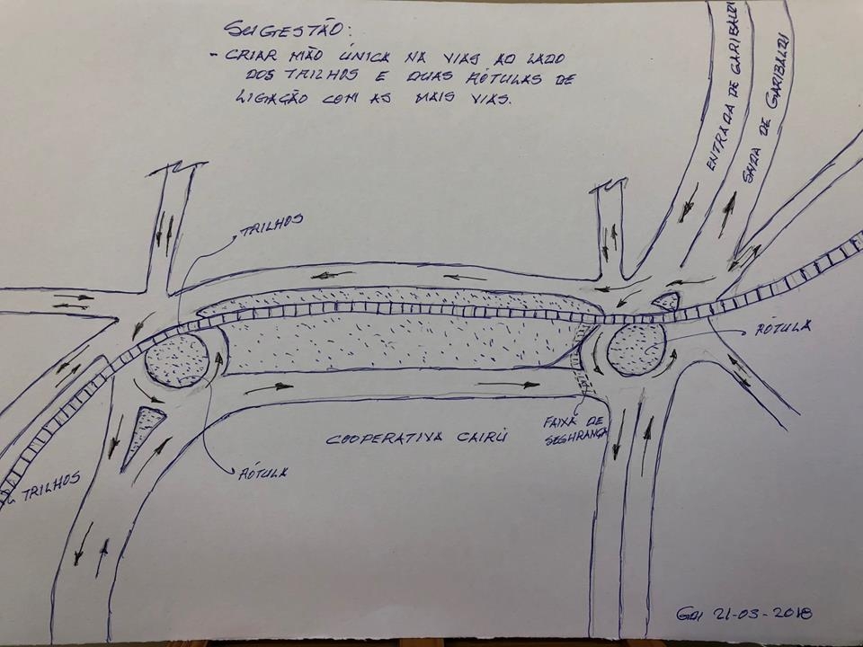 Vereador Milani sugere nova rotatória na entrada de Garibaldi