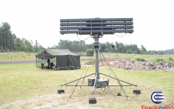 Grupo de Artilharia Antiaérea realiza treinamento em Garibaldi