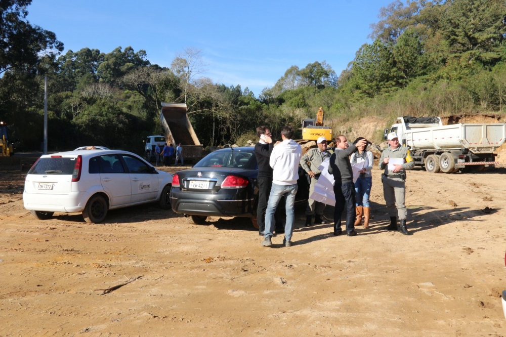 Iniciam as obras de construção do 3º Batalhão Rodoviário