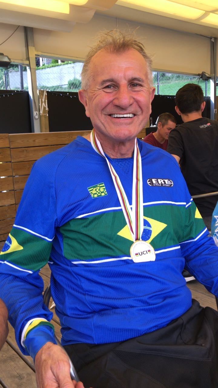 Danilo Spader é vice-campeão mundial de Mountain Bike