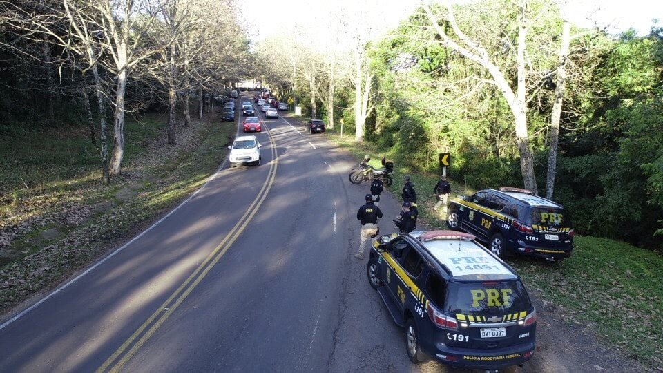 Polícia Rodoviária Federal aponta queda de 18% em acidentes