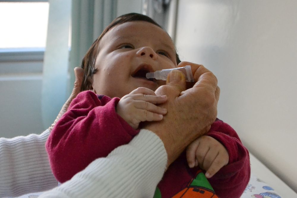 Campanha Nacional contra Poliomielite inicia na segunda-feira