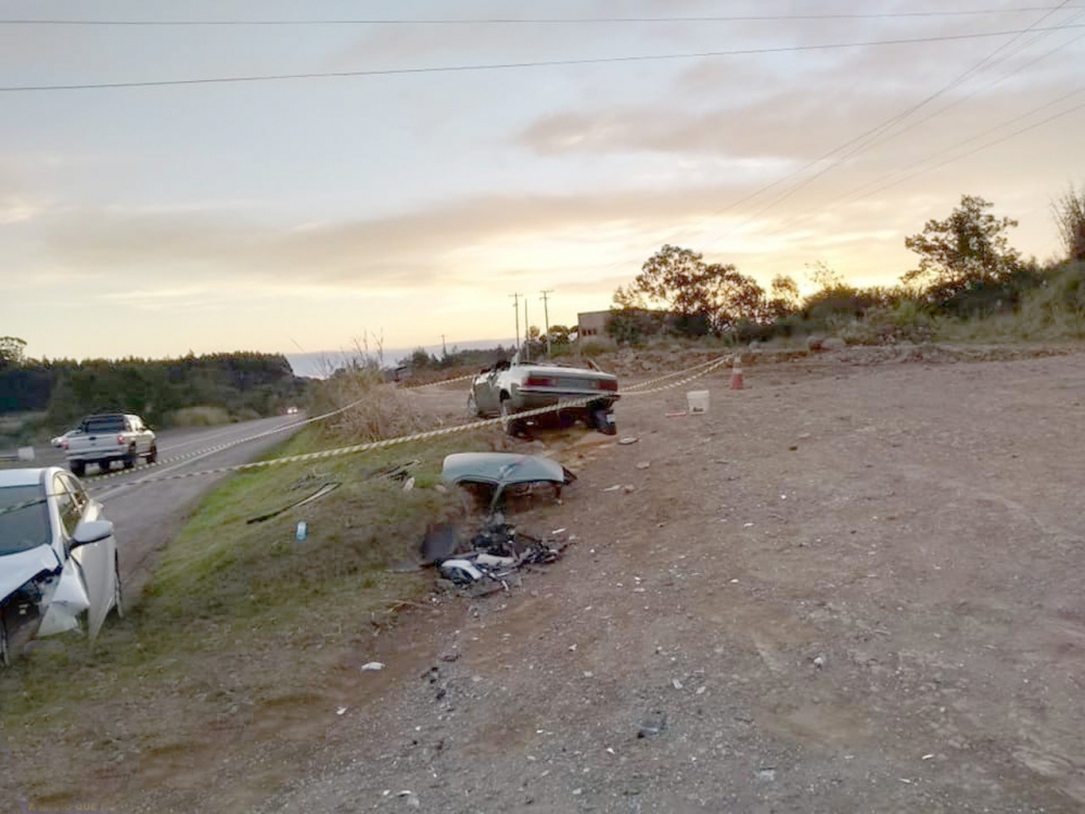 Acidente na Rota do Sol em Garibaldi mata morador de Imigrante