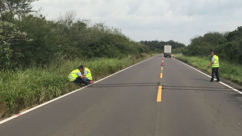 DAER instala equipamento de contagem nas rodovias da Serra