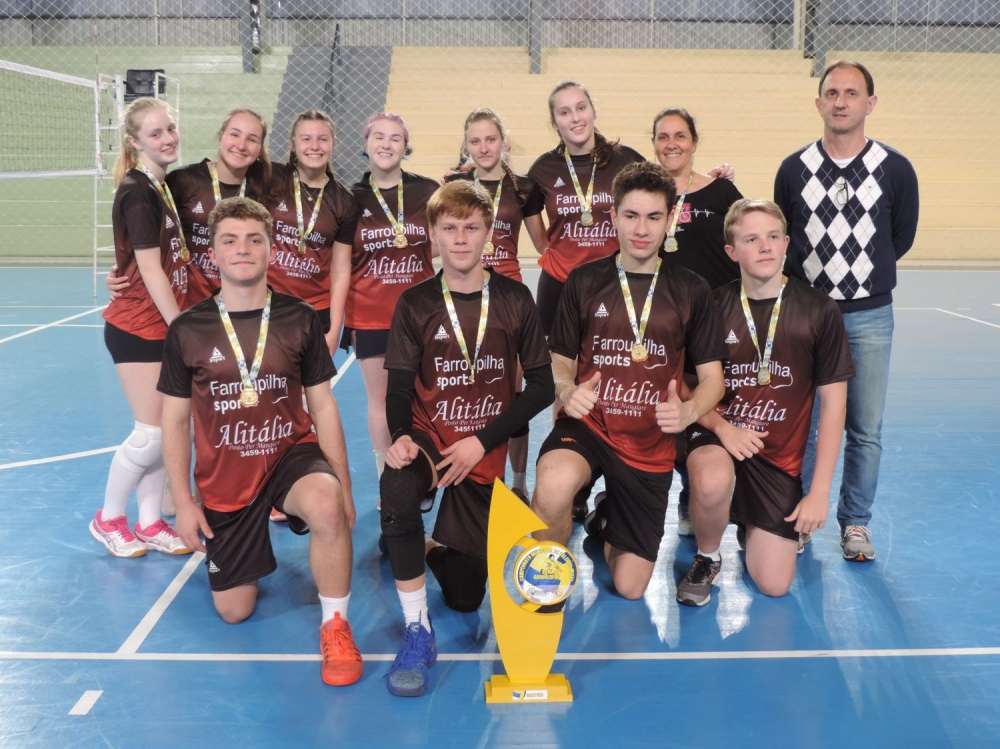 Chega ao fim o Campeonato Municipal de Voleibol em Garibaldi