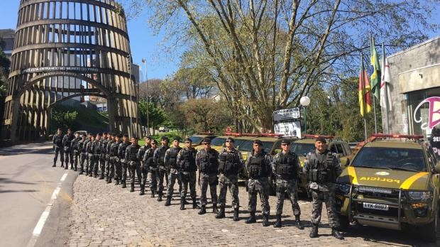 No 2º dia de Operação Avante, BM faz sete prisões em Bento Gonçalves