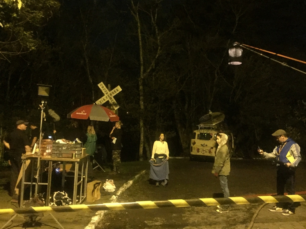 Garibaldi serve de cenário para o filme "os Dragões"