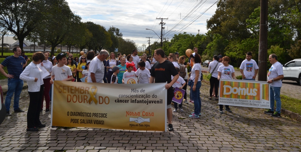  ‘Caminhada pela Vida’ vai às ruas conscientizar sobre o câncer infantil 