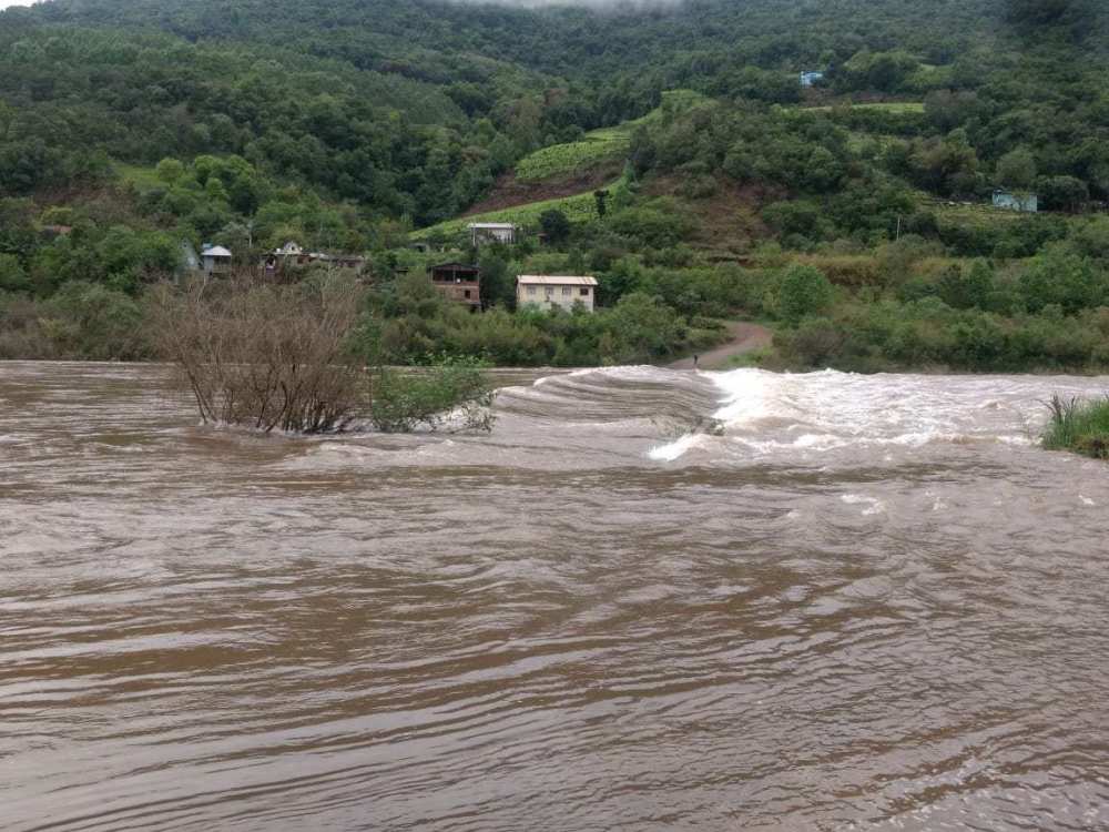 Novamente Ponte que liga Bento a Cotiporã está interrompida