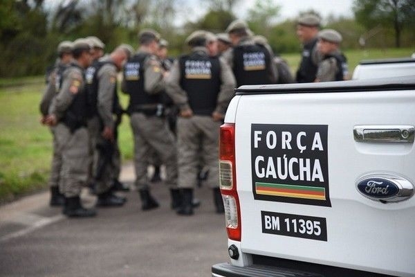 Bento Gonçalves recebe mais policiais da Força Gaúcha