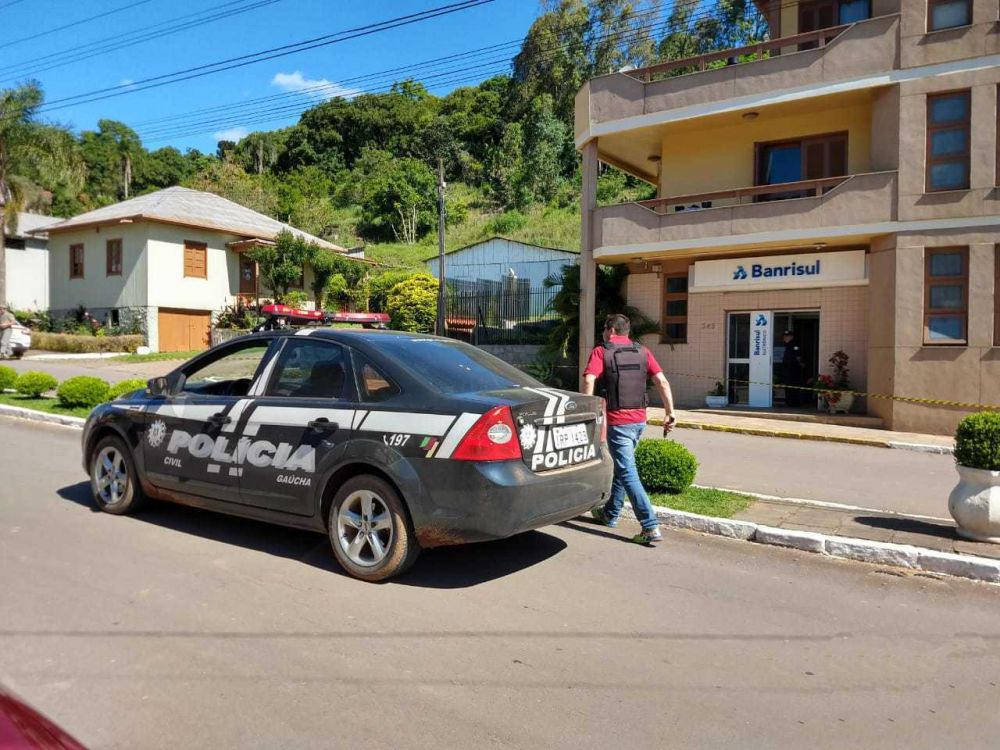 Crimes de roubo a bancos cresce 20%  no RS em 2018