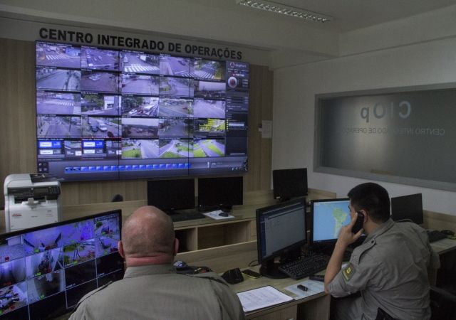 Mais cinco câmeras inteligentes começam a funcionar em Bento Gonçalves