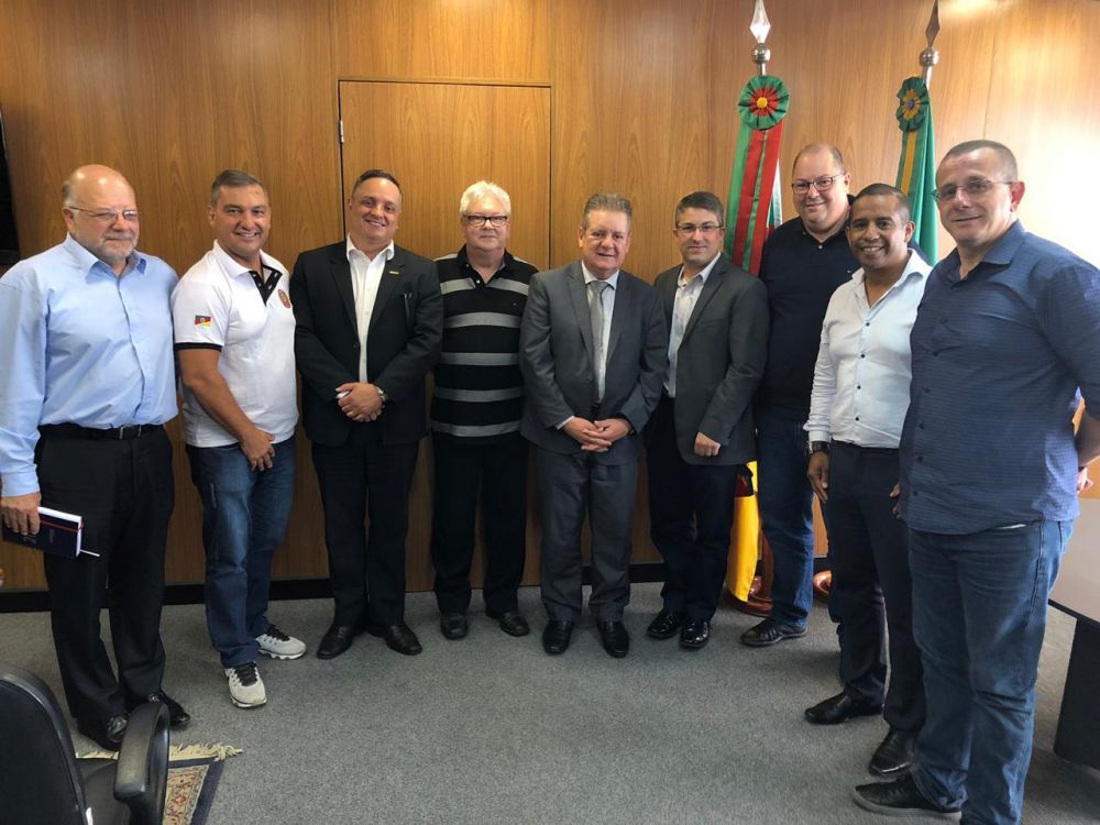 Diretoria da Feconsepro realiza reunião com o vice-governador e secretário da Segurança