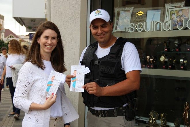 Caminhada alertou para a importância da saúde mental em Garibaldi