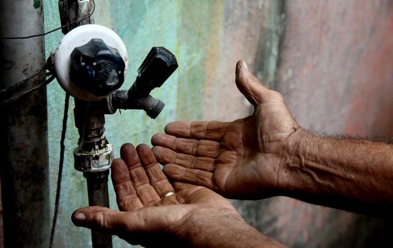 Moradores de seis bairros de Garibaldi reclamam da recorrente falta de água
