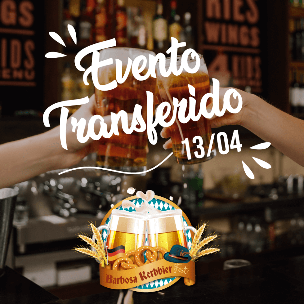 Mau tempo transfere 1º Barbosa Kerbbierfest