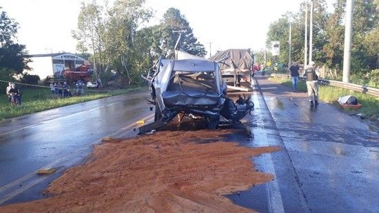 Morador de Carlos Barbosa morre após acidente na RSC-453 em Venâncio Aires